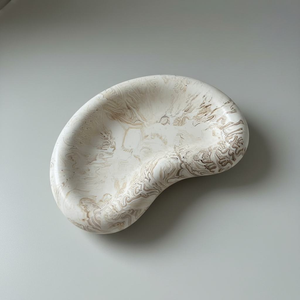 Ocean Curve Bowl - Minimalist